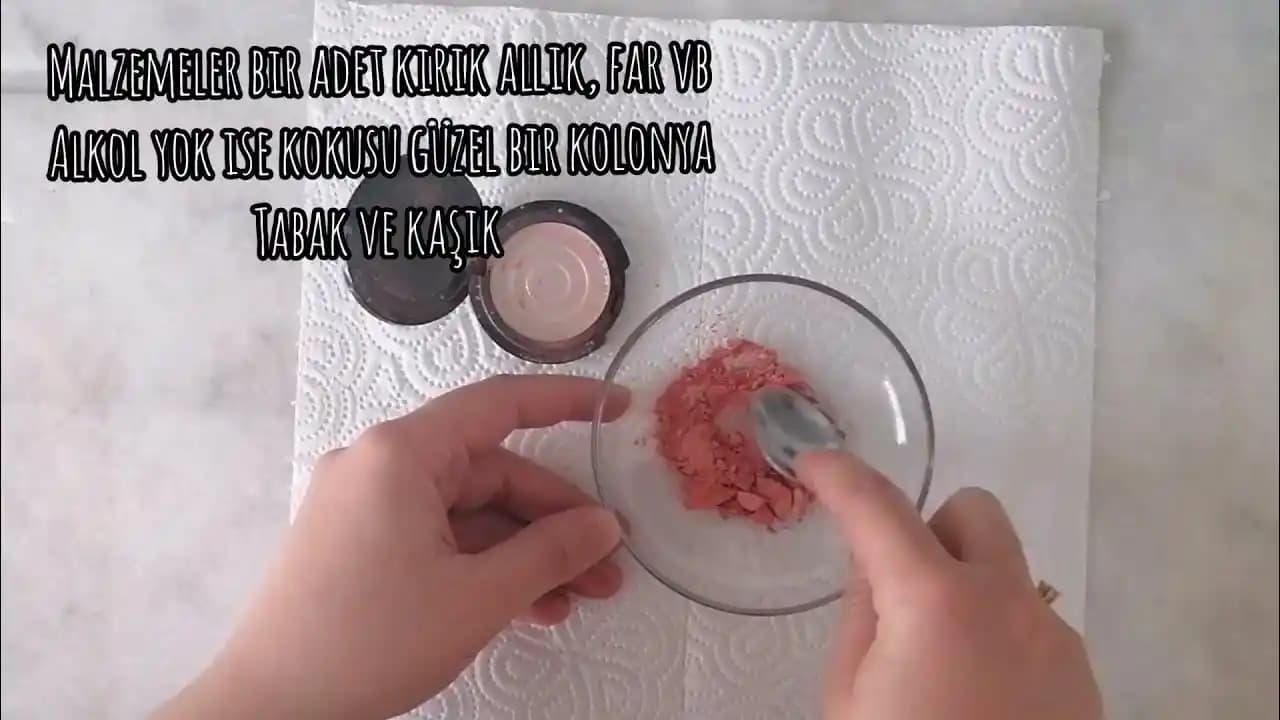 Kırılan Allık Nasıl Onarılır ve Yeniden Kullanılır: Pratik ve Güvenli Yöntemler