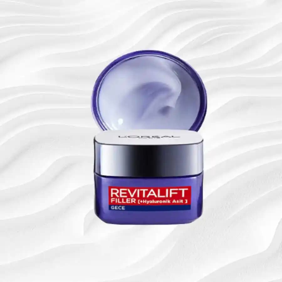 L'Oréal Revitalift Filler Gece Kremi: Yaşlanma Karşıtı ve Cilt Yenileme Özellikleri