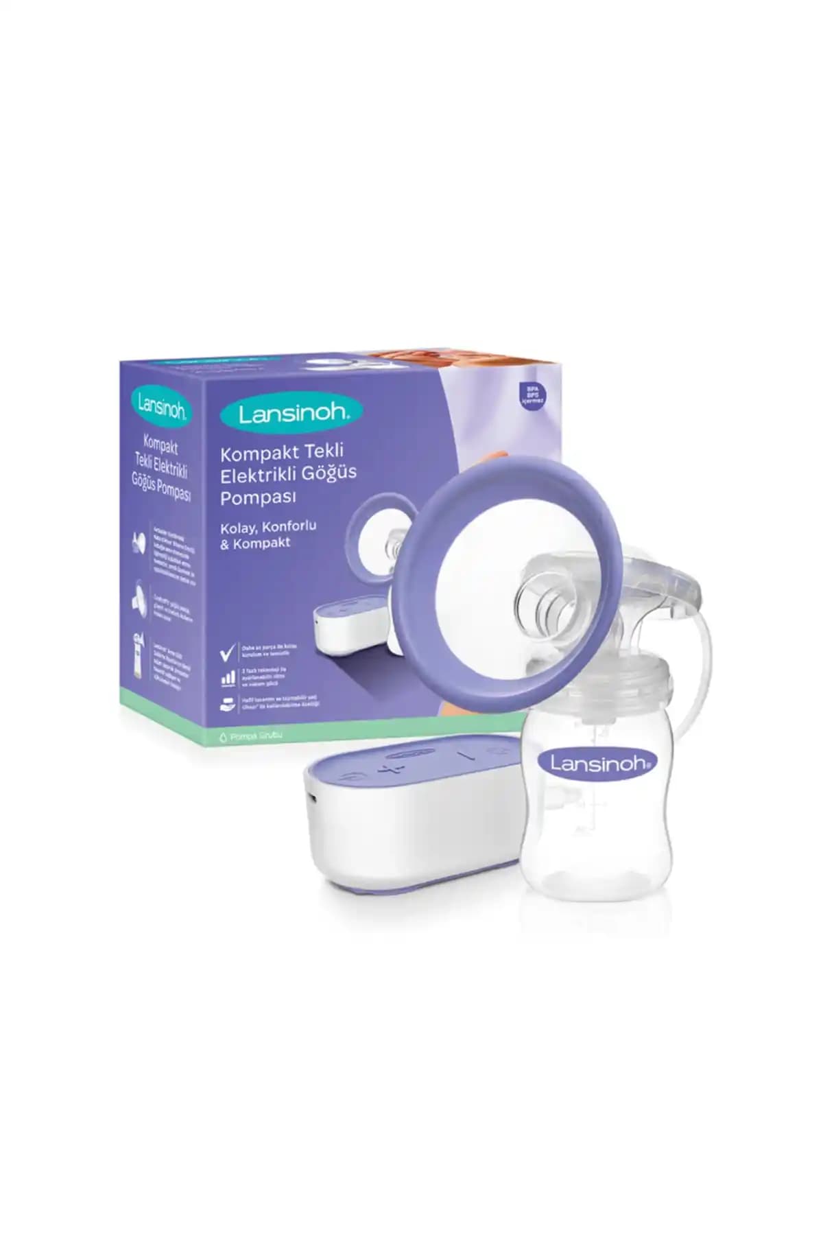 Lansinoh Tekli Süt Sağma Makinesi: Emziren Anneler İçin Pratik ve Güvenilir Çözüm