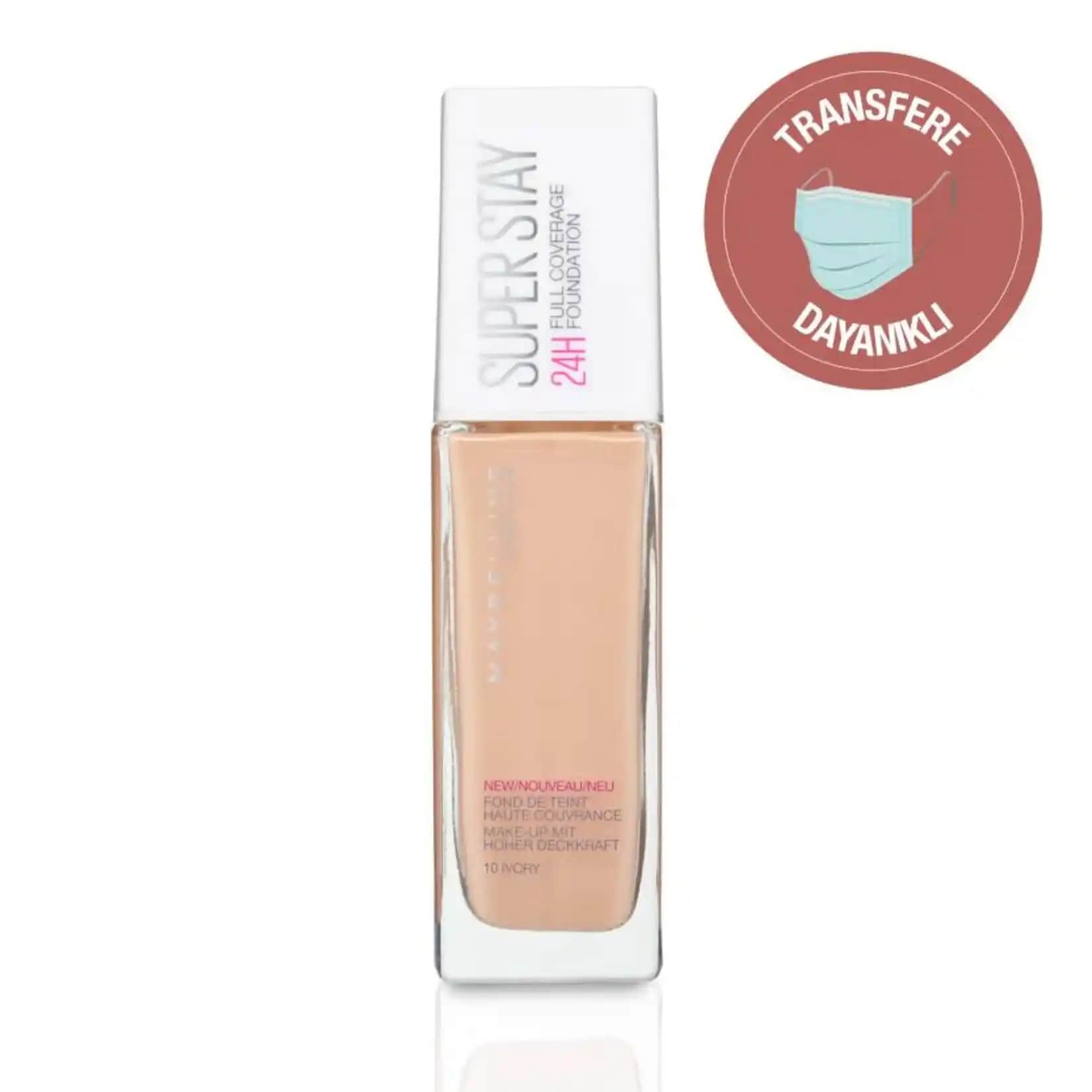 Maybelline 24 Saat Fondöten: Uzun Süreli Kalıcılık ve Doğal Görünüm Sağlayan Makyaj Ürünü