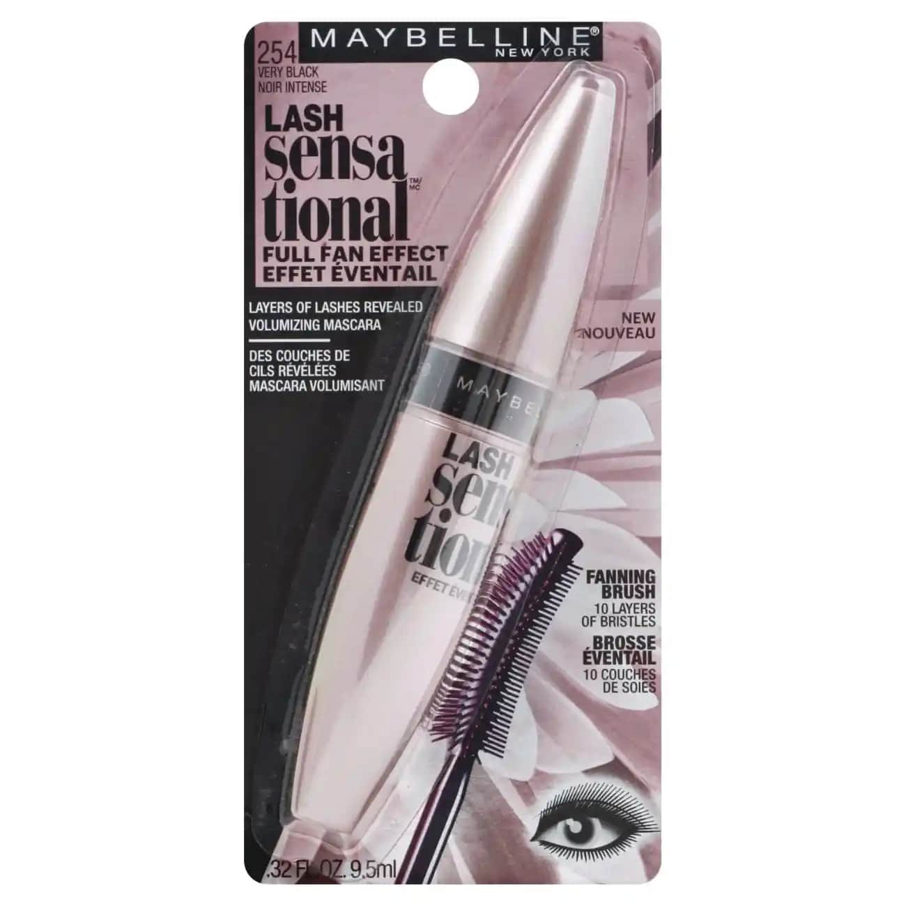 Maybelline Lash Sensational Full Fan Effect Maskara ile Doğal ve Hacimli Kirpikler