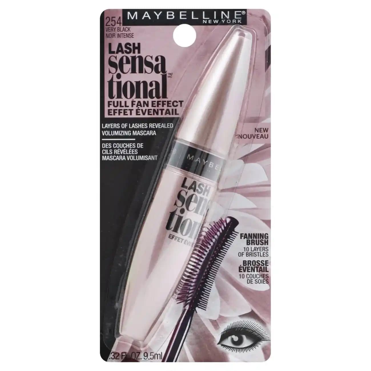Maybelline Lash Sensational Full Fan Effect Maskara ile Doğal ve Hacimli Kirpikler