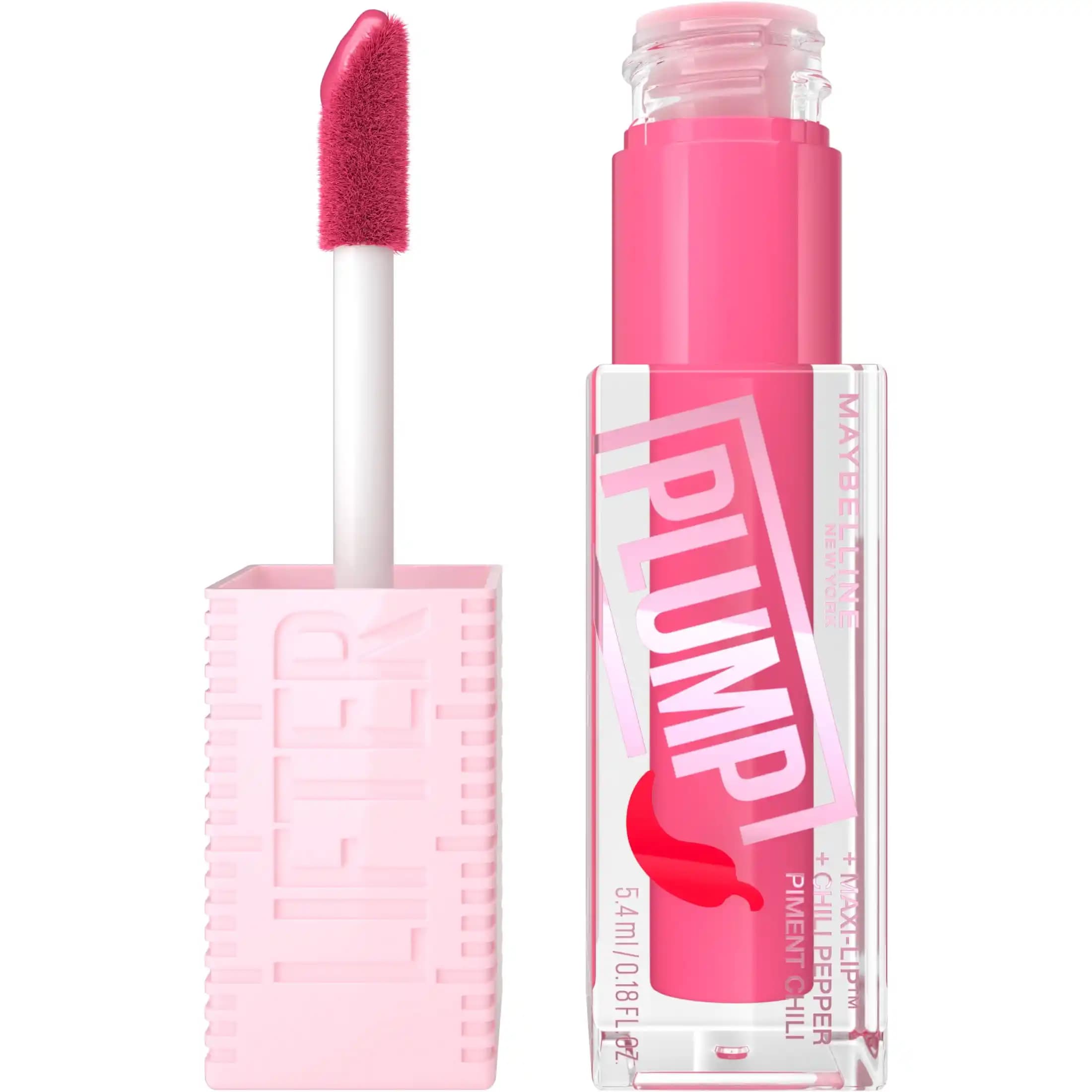 Maybelline Plump Gloss Dudaklara Dolgun ve Parlak Görünüm Sağlayan Lip Gloss Ürünü