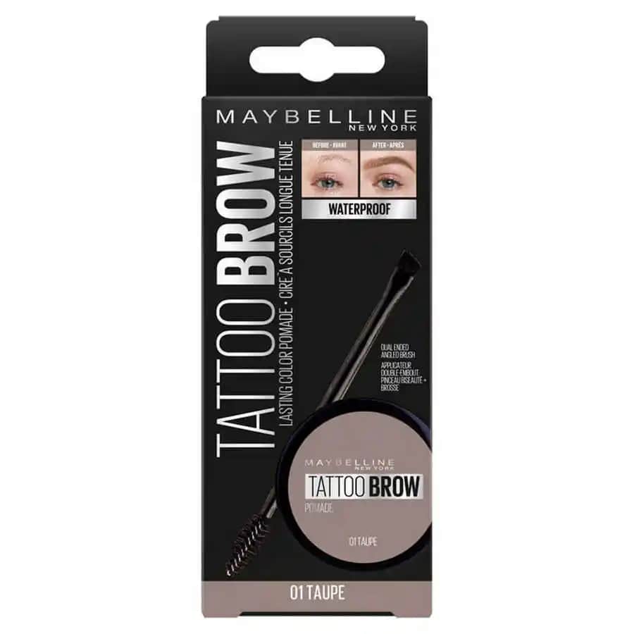 Maybelline Tattoo Brow Kaş Pomadı: Doğal ve Kalıcı Kaşlar İçin Uygun Fiyatlı Çözüm