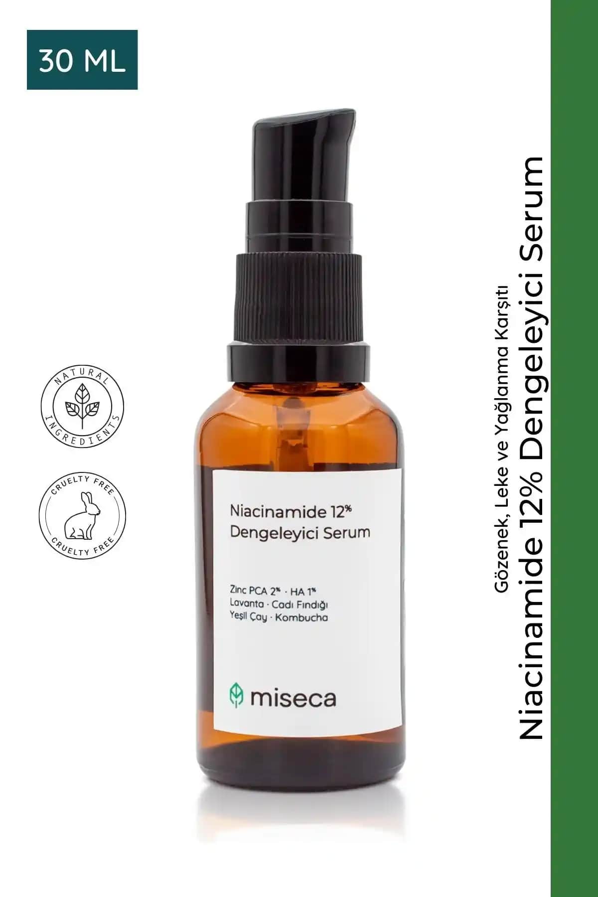 Miseca Niacinamide ile Cilt Sağlığınızı Güçlendirin ve Parlaklık Kazanın