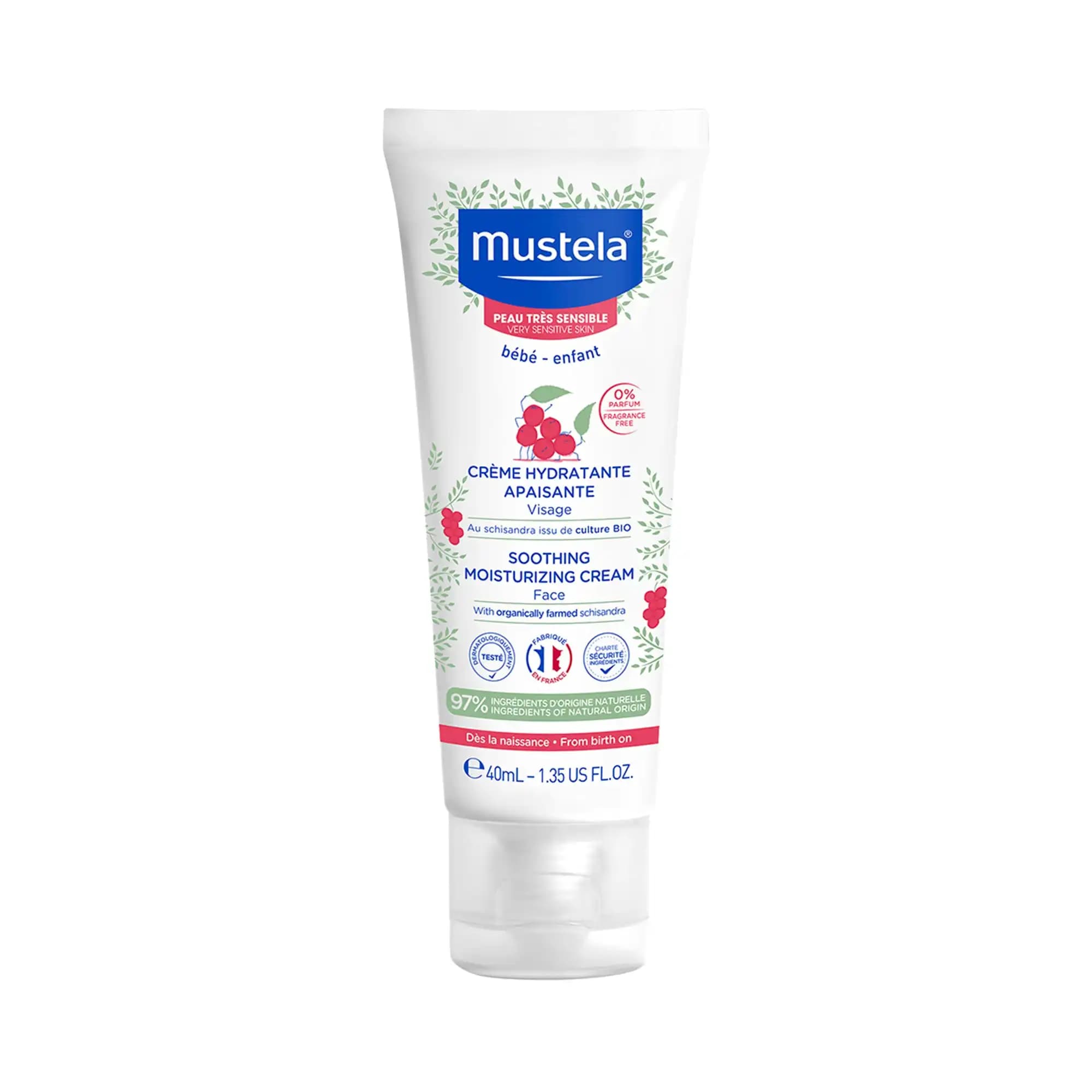 Mustela Rahatlatıcı ve Nemlendirici Krem: Hassas ve kuru ciltler için güvenilir bakım seçeneği