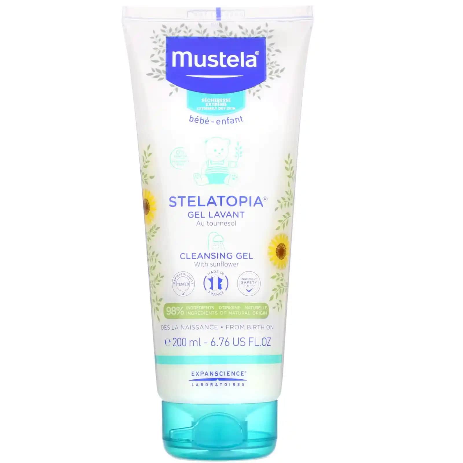 Mustela Stelatopia Temizleyici Jel: Hassas Ciltler İçin Güvenilir ve Doğal Temizlik Çözümü