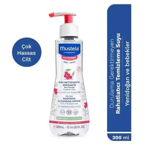 Mustela Temizleme Sıvısı: Hassas Bebek Ciltleri İçin Güvenilir ve Doğal Bakım Ürünü