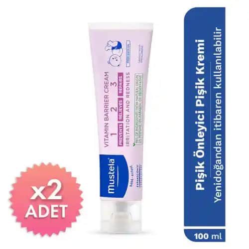Mustela Vitamin Barrier Pişik Kremi Bebek Cilt Sağlığını Koruyan Güvenilir Çözüm