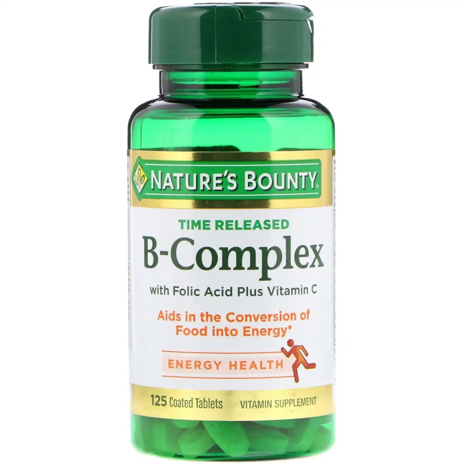 Nature's B Complex ile Enerji ve Sağlık Desteği Sunan Kompleks Vitamin Takviyesi