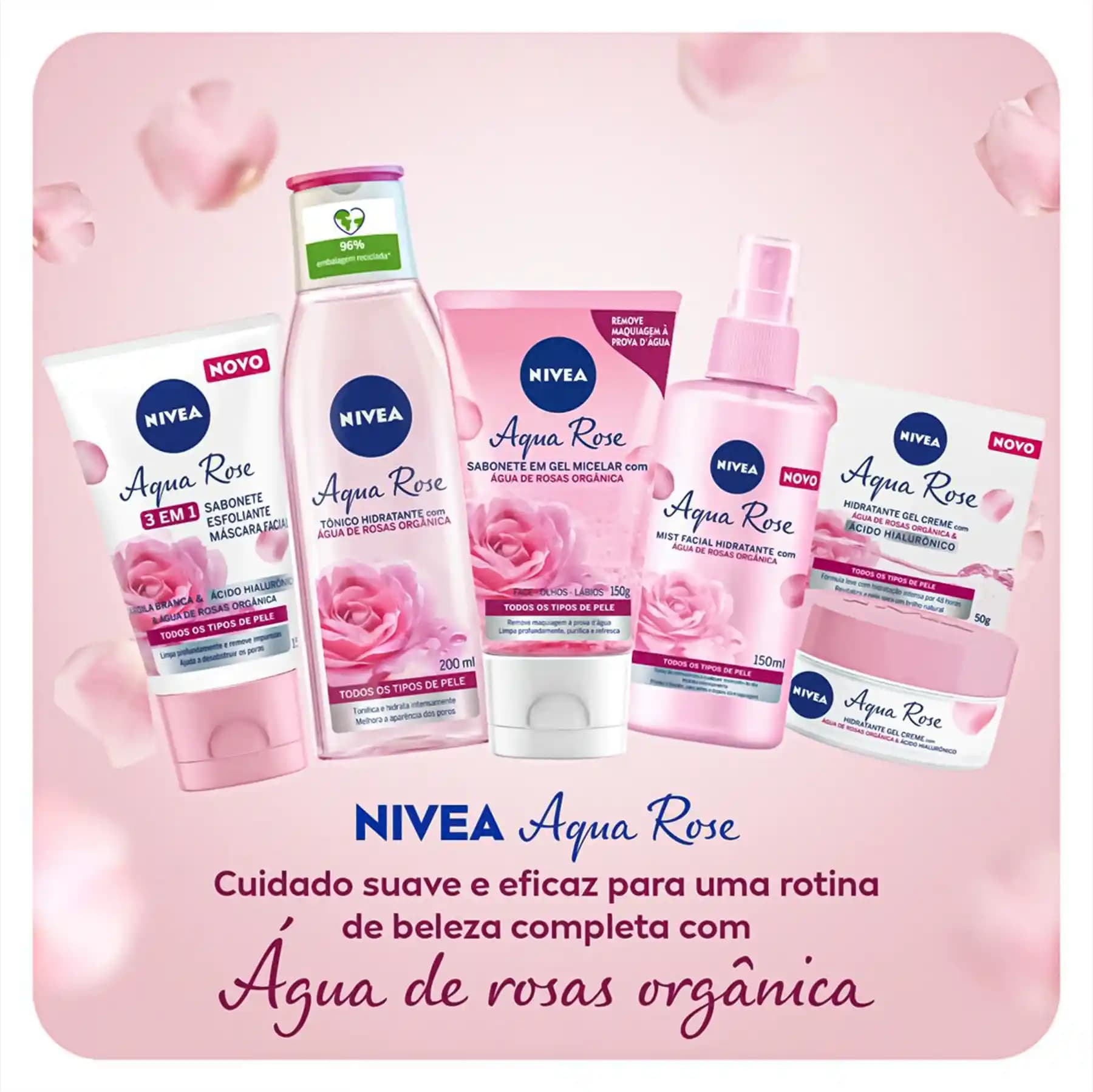 Nivea Aqua Rose: Doğal Güzelliği Destekleyen Hafif ve Ferahlatıcı Nemlendirici Ürün