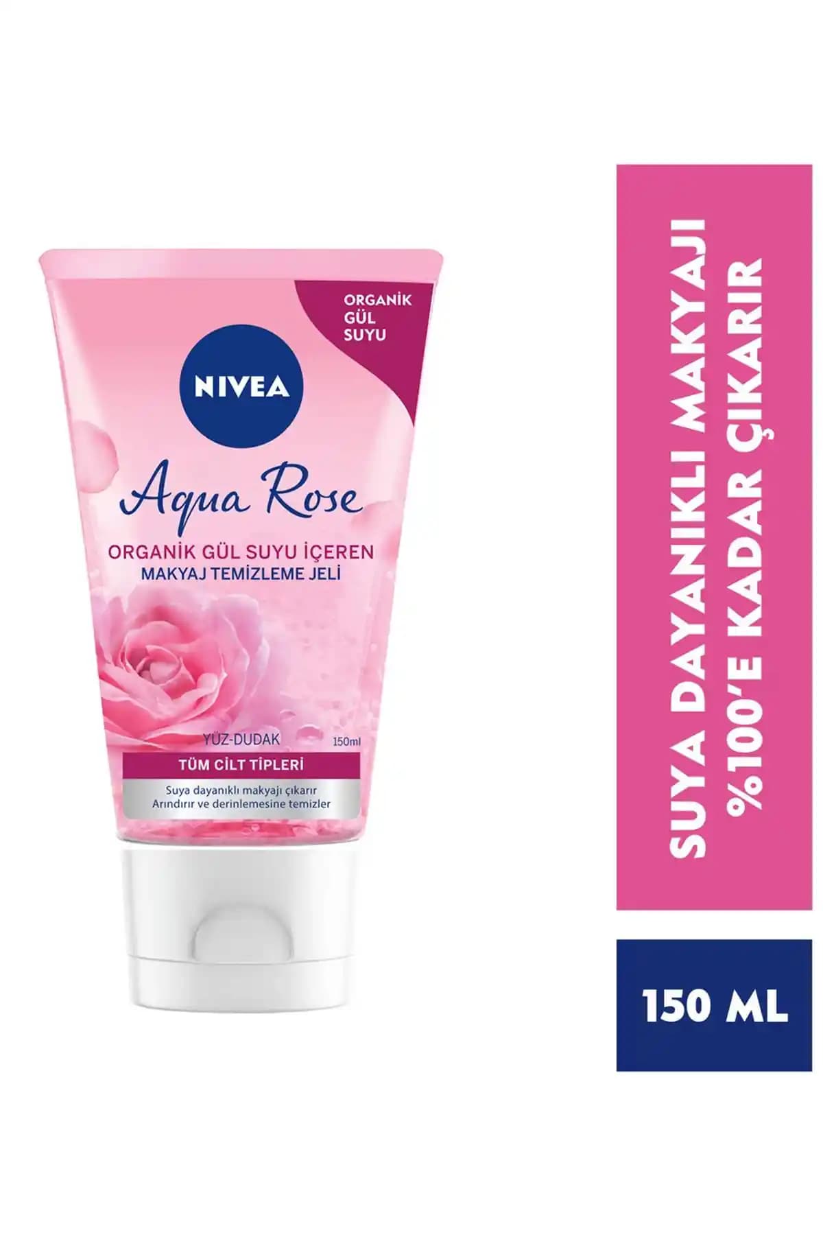 Nivea Aqua Rose Makyaj Temizleme Jeli: Doğal İçeriklerle Hassas ve Etkili Temizlik