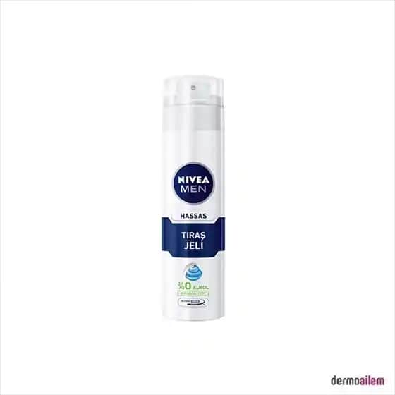 Nivea Hassas Ciltler İçin Tıraş Jeli 200 ml ile Güvenli ve Konforlu Tıraş Deneyimi