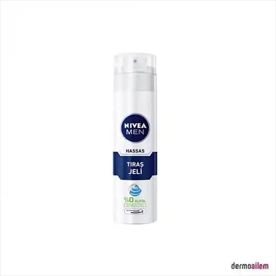 Nivea Hassas Ciltler İçin Tıraş Jeli 200 ml ile Güvenli ve Konforlu Tıraş Deneyimi