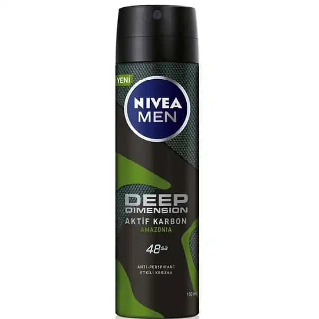 Nivea Men Deep Dimension: Erkekler İçin Derinlemesine Temizlik ve Ferahlık Sağlayan Ürün