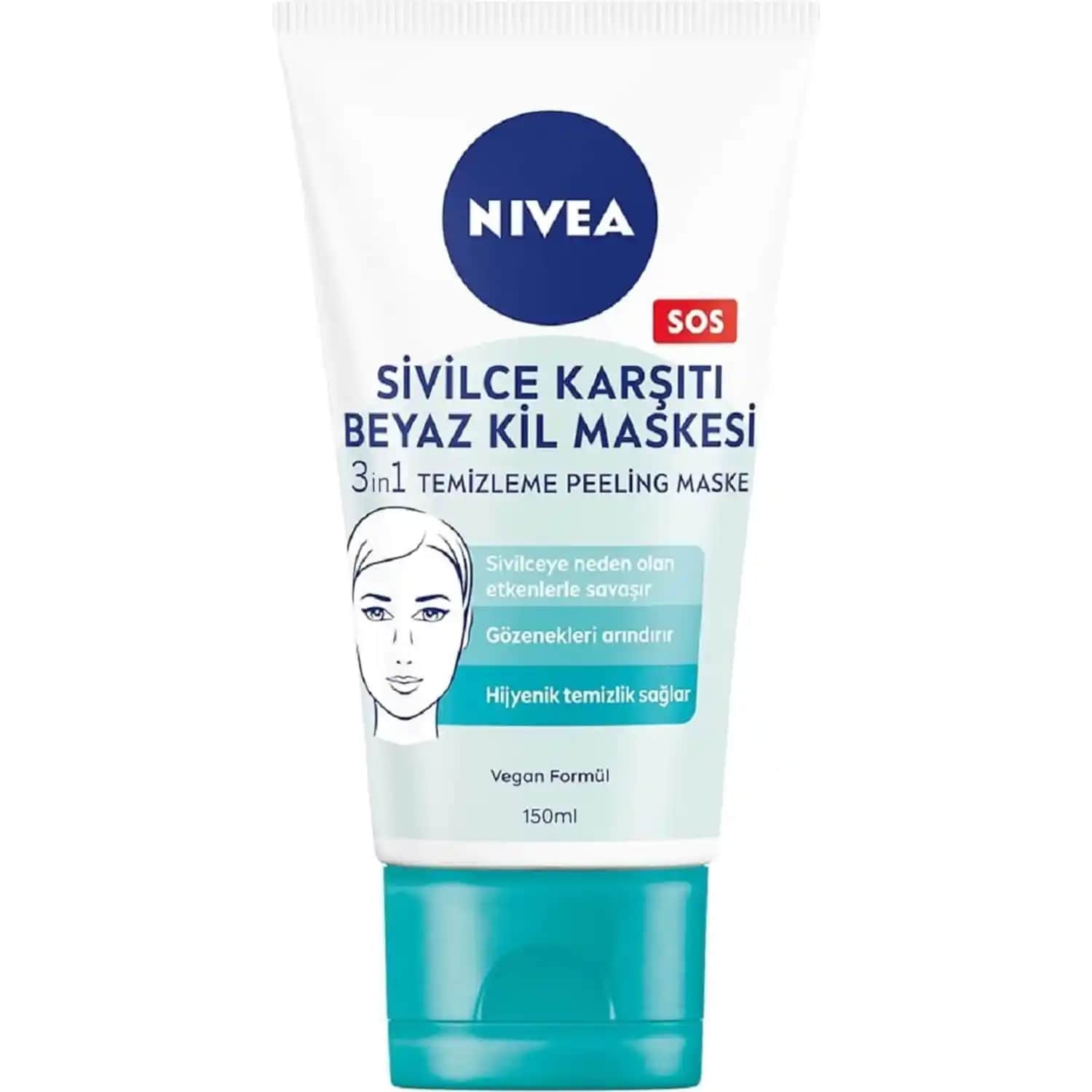 Nivea'nın Sivilce Karşıtı Beyaz Kil Maskesi ile Sağlıklı ve Parlak Cilt Sağlama