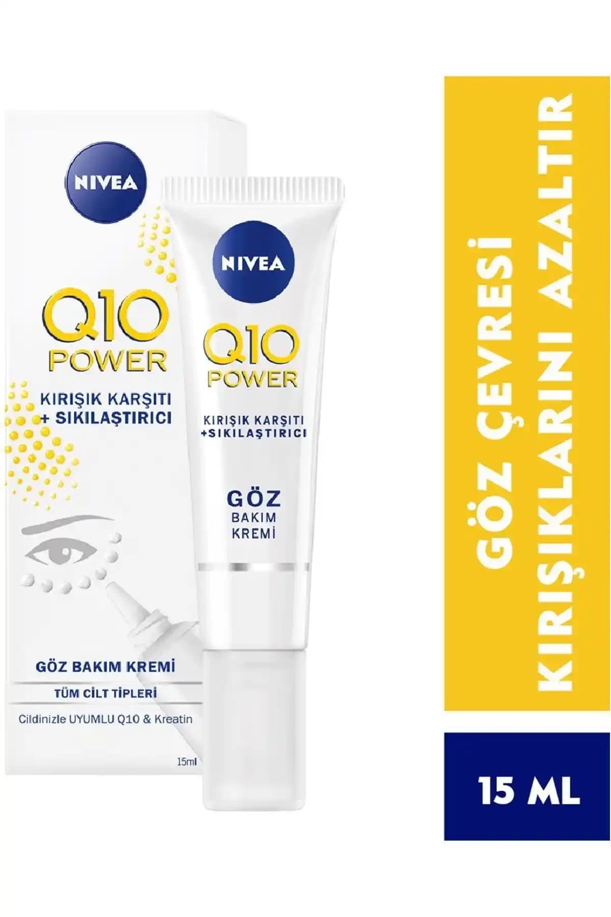 Nivea Q10 Göz Kremi ile Göz Çevresinde Gençlik ve Canlılık Koruma Rehberi