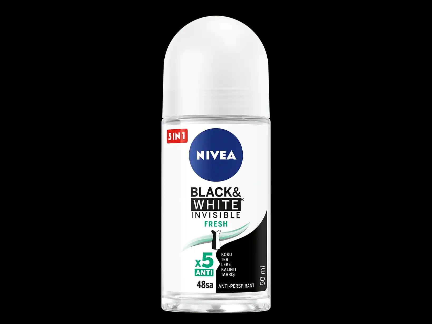 Nivea Siyah Beyaz Roll-On ile Günlük Bakımda Güvenilir Koruma ve Ferah Hissiyat