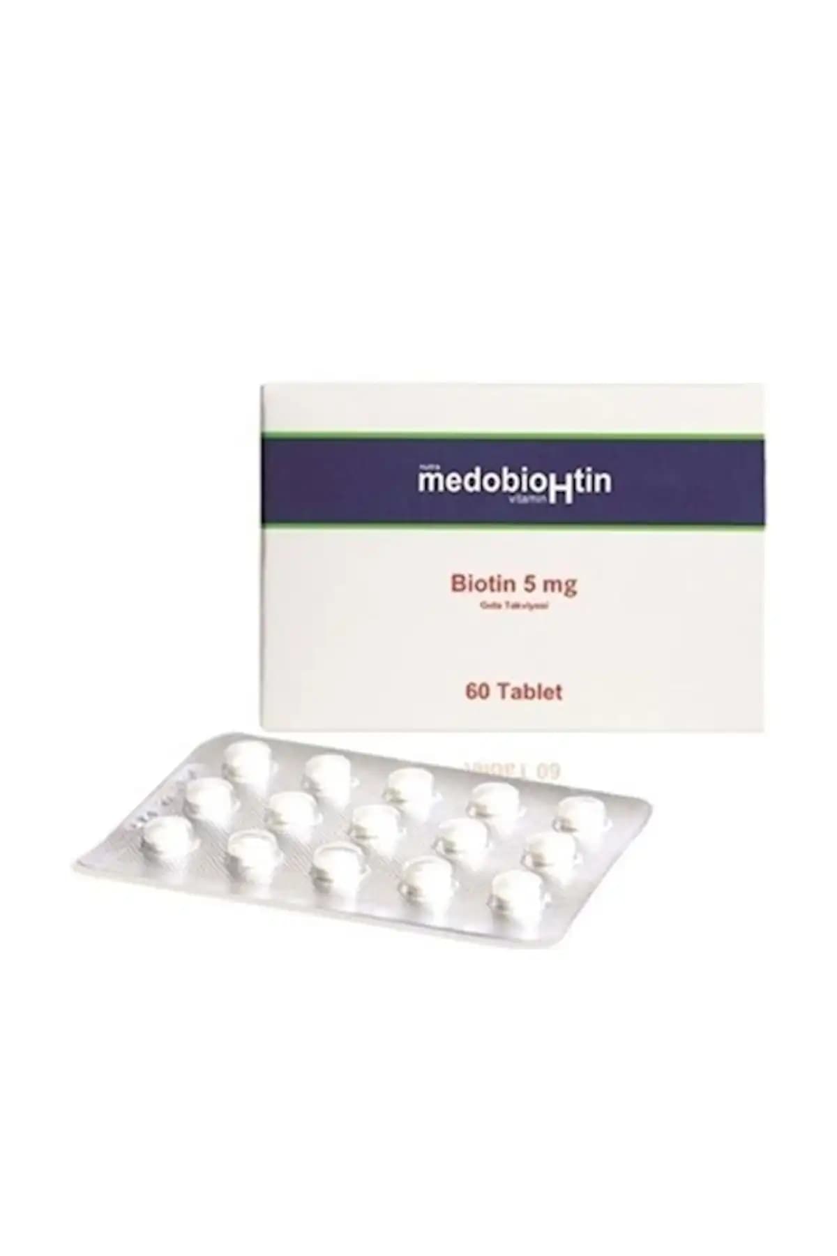 Nutra Medoh Biotin ile Saç, Cilt ve Tırnak Sağlığını Destekleyen Güzellik Takviyesi