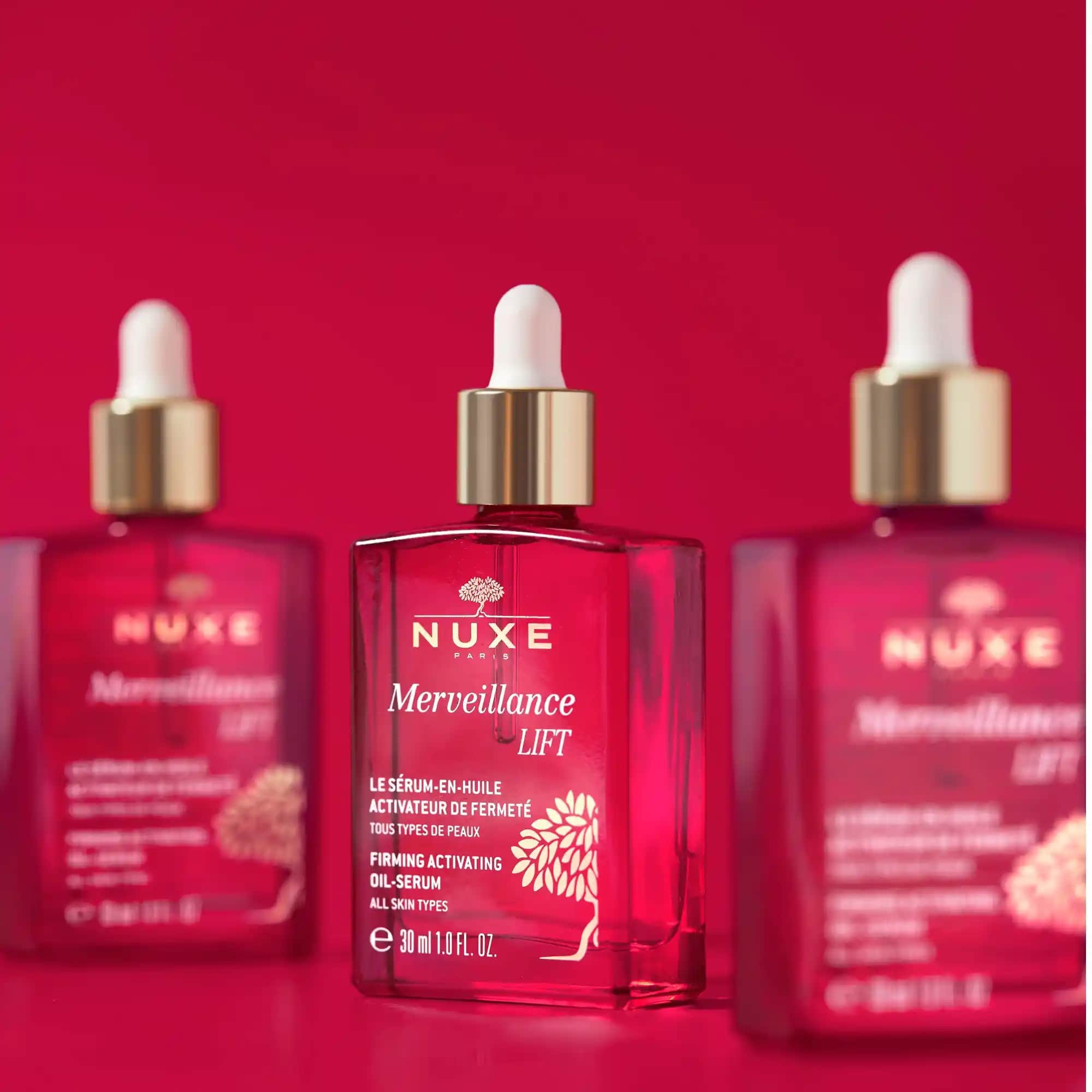 Nuxe Merveillance Serisi: Yaşlanma Karşıtı ve Sıkılaştırıcı Cilt Bakım Ürünleri