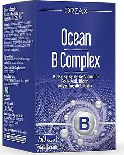 Ocean B Complex 50 Kapsül ile Enerjik ve Göz Alıcı Bir Güzellik ve Sağlık Desteği