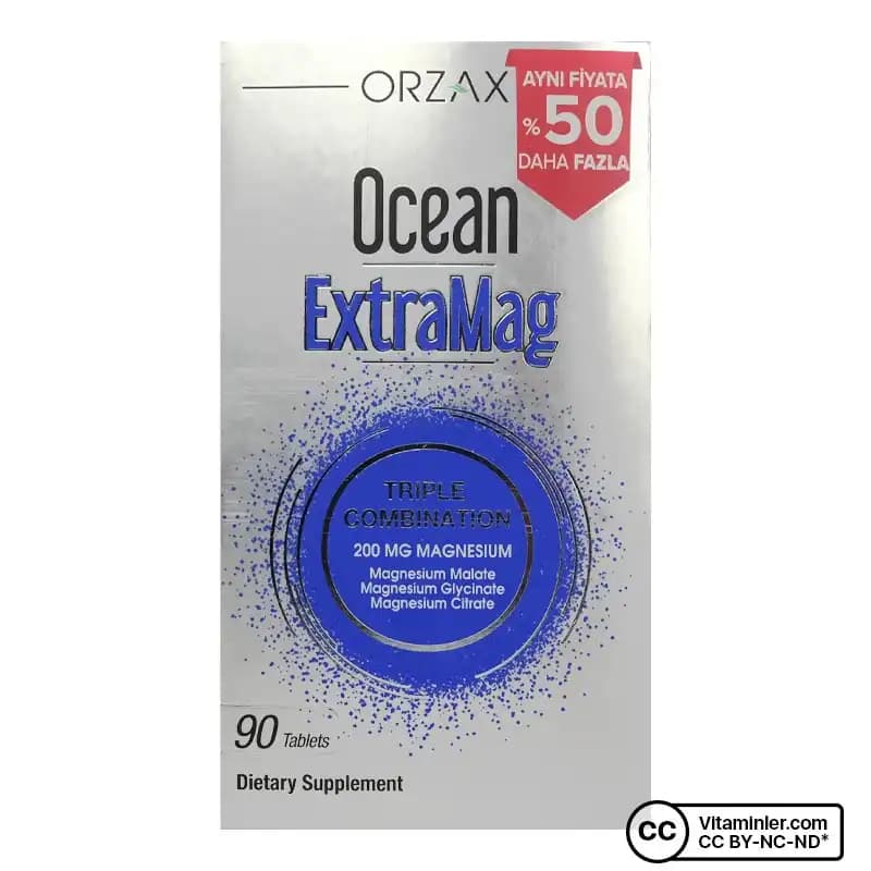 Ocean Extra Magnezyum ile Doğal Cilt ve Vücut Sağlığı Destekleri