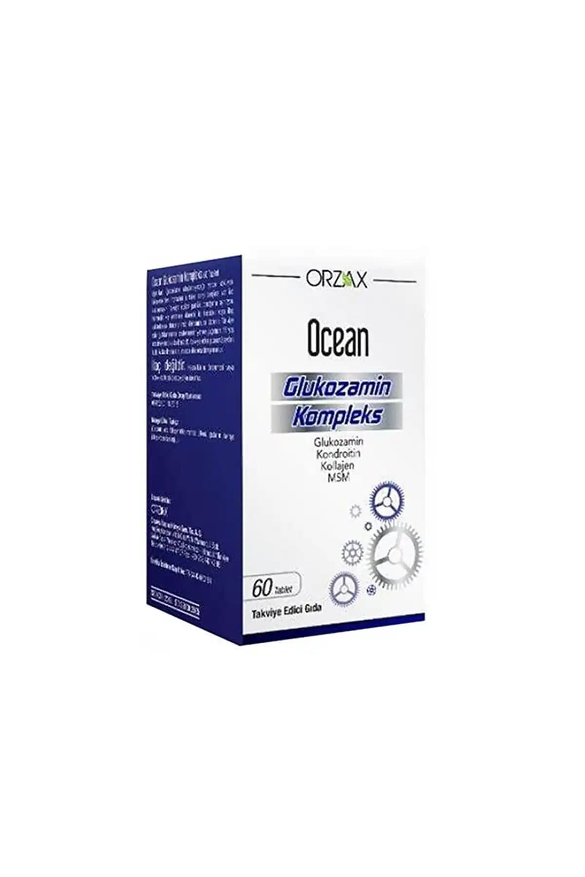 Ocean Glucosamine Complex 60 Tablet Eklem ve Cilt Sağlığı İçin Doğal Destek Ürünü