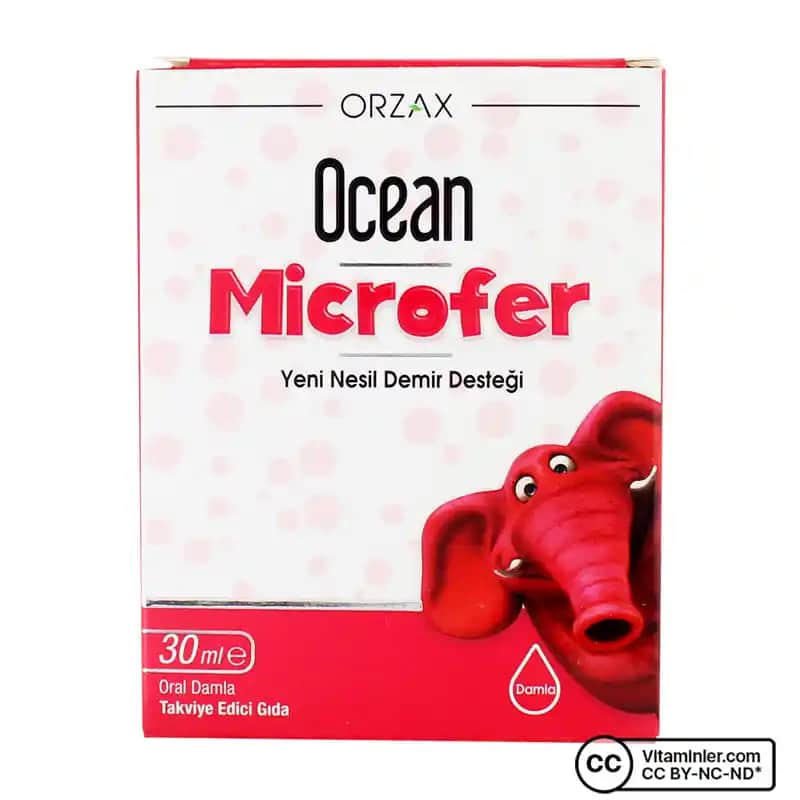 Ocean Microfer Damla: Mikroenkapsülasyon Teknolojili Modern Demir Takviyesi