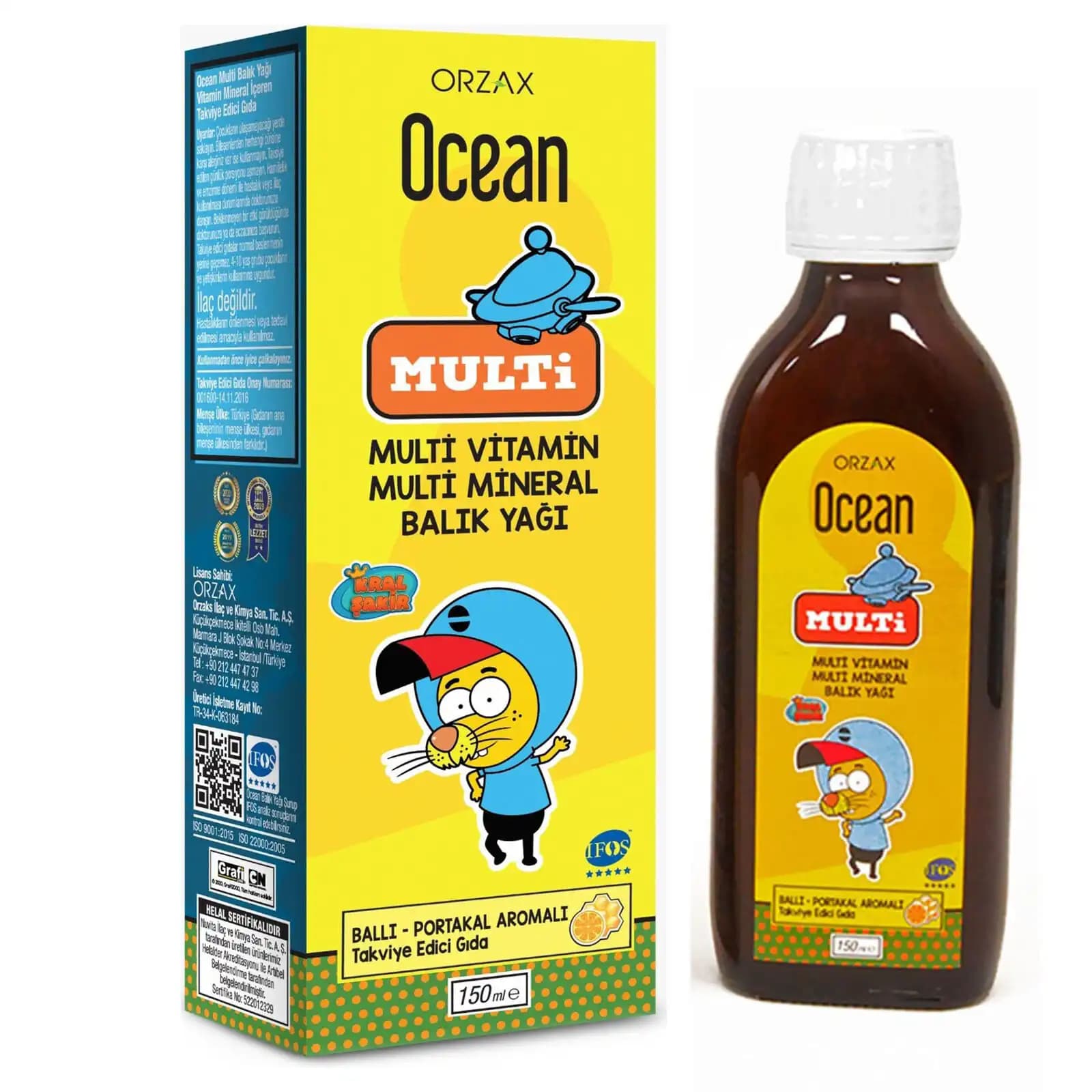 Ocean multivitamin şurup: Çocuklar ve yetişkinler için sağlıklı ve doğal takviye seçeneği