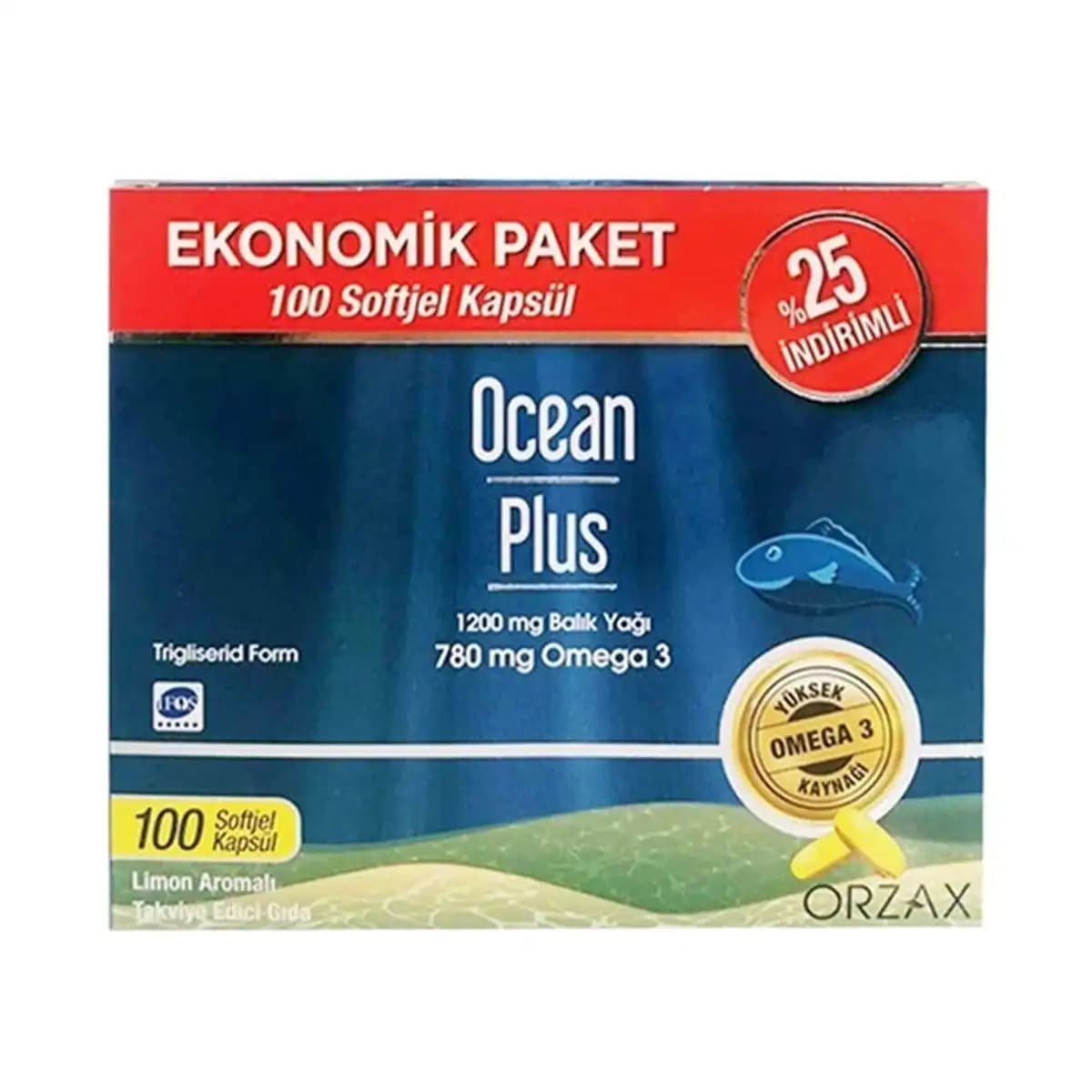 Ocean Plus 100 Kapsül ile Cilt Sağlığını Destekleyen Doğal Takviye Ürünü