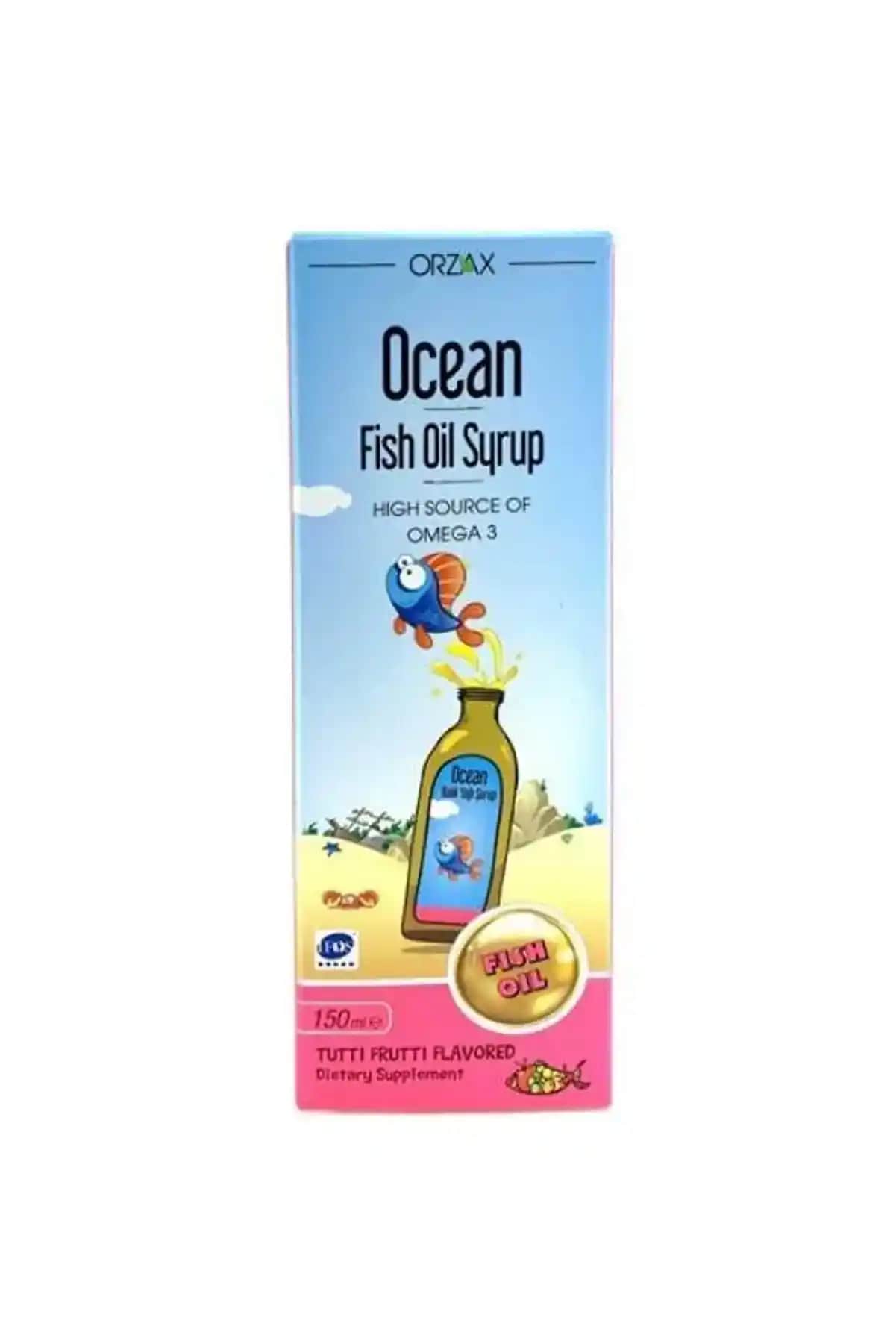 Ocean Tutti Frutti Balık Yağı Şurubu: Lezzetli ve Doğal Omega-3 Takviyesi