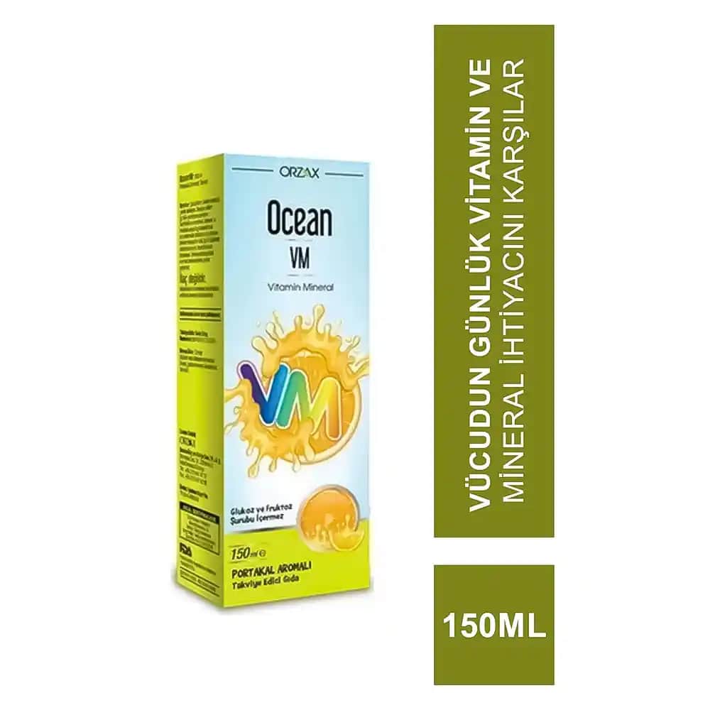 Ocean Vitamin Şurup: Cilt ve Genel Sağlık İçin Doğal Takviye Ürünü