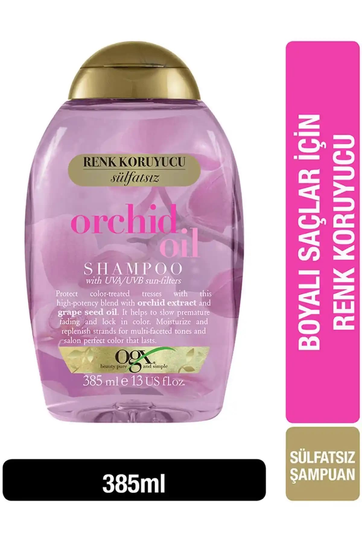 OGX Orchid Oil Renk Koruyucu Şampuanı ile Saçlarınızı Koruyun ve Parlaklığını Artırın