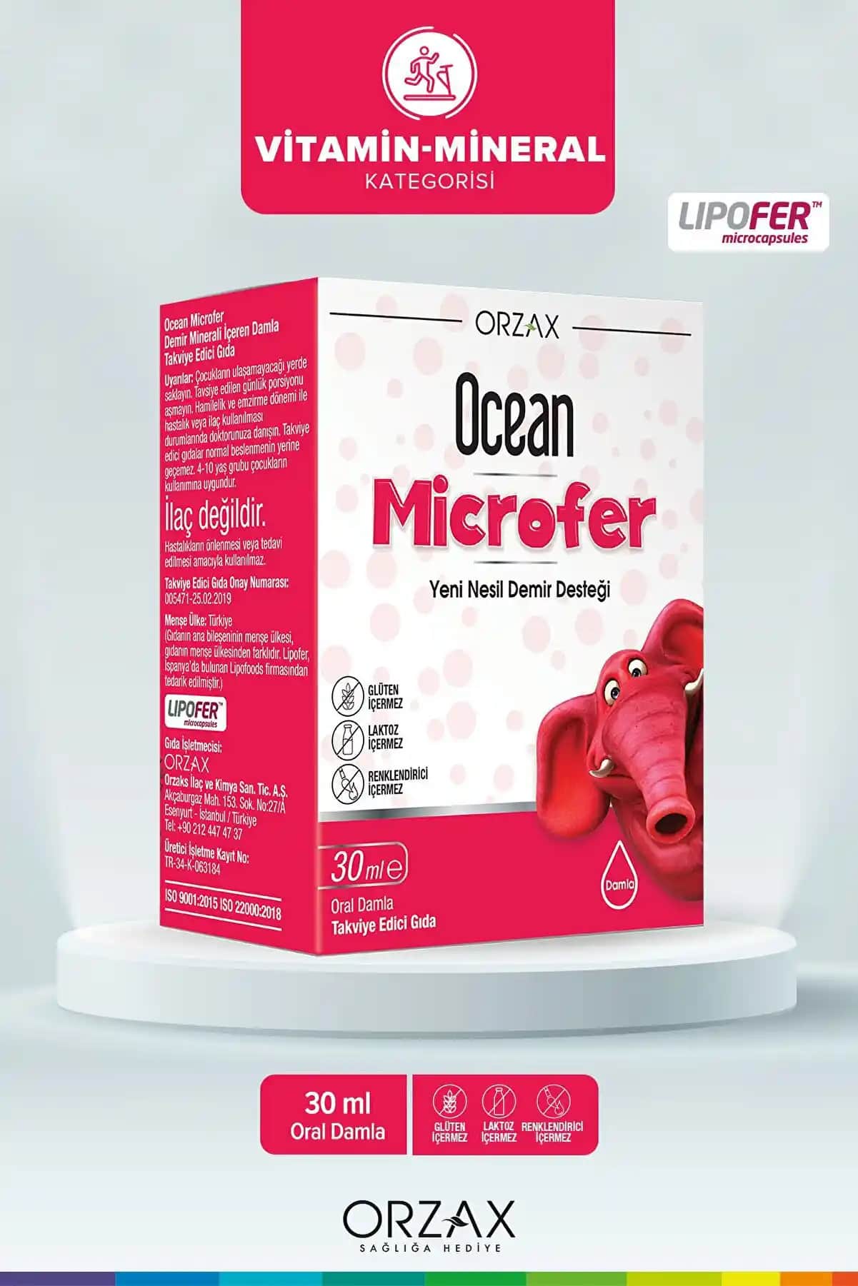 Okyanus Mikrofer Demir Damlası: Doğal İçeriklerle Güçlü Demir Takviyesi ve Güzellik Faydaları