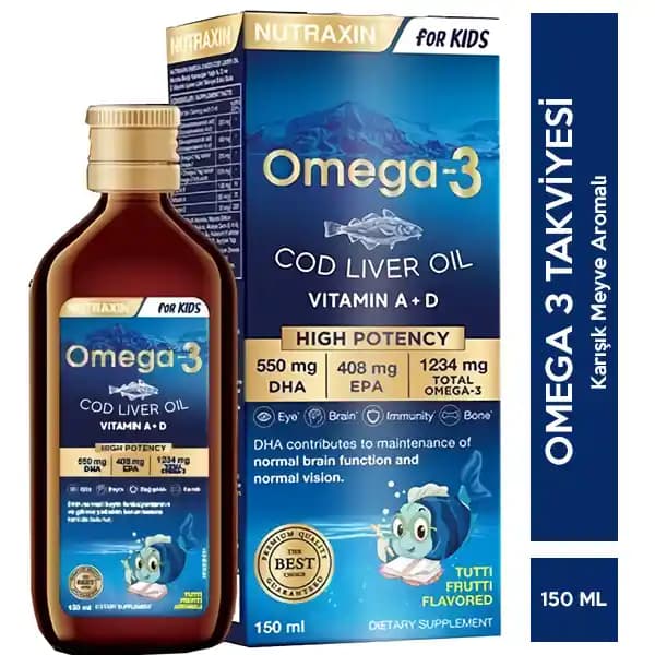 Omega-3 Şurup: Sağlık ve Güzellik İçin Doğal Takviye Çözümü