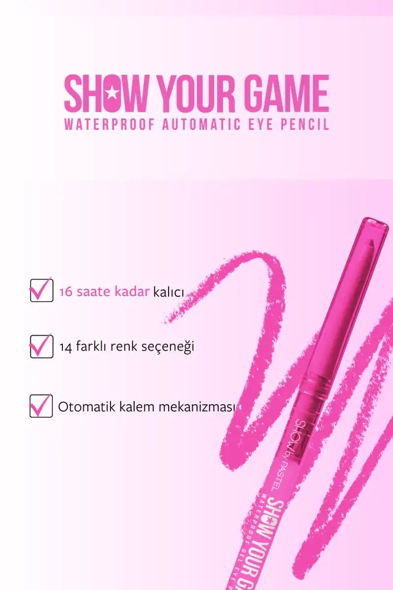 Pastel Show Your Game Göz Kalemi ile Makyajınıza Renk Katmanın Yolları ve Kullanım İpuçları