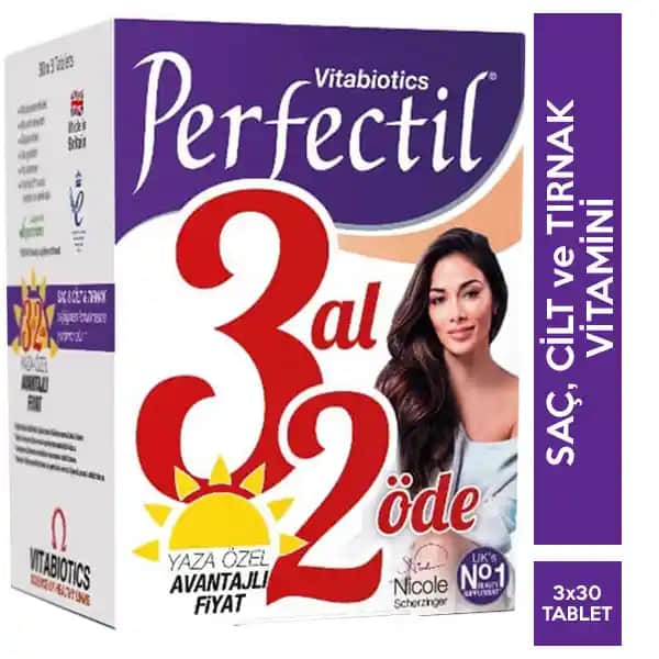 Perfectil Tablet İçeriği ve Farklı Serileriyle Cilt, Saç ve Tırnak Sağlığına Katkıları