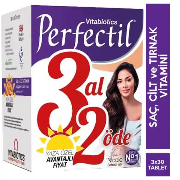 Perfectil Tablet İçeriği ve Farklı Serileriyle Cilt, Saç ve Tırnak Sağlığına Katkıları