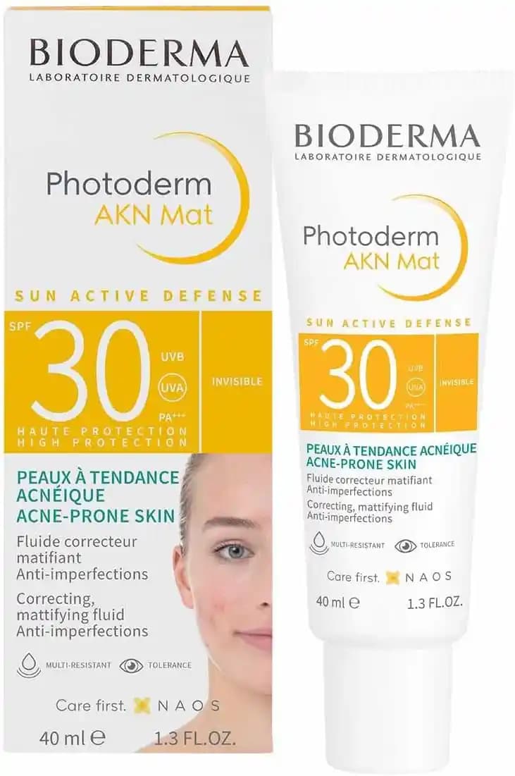 Photoderm Akn Mat ile Akne Eğilimli ve Hassas Ciltler İçin Günlük Koruma ve Matlaştırıcı Çözüm