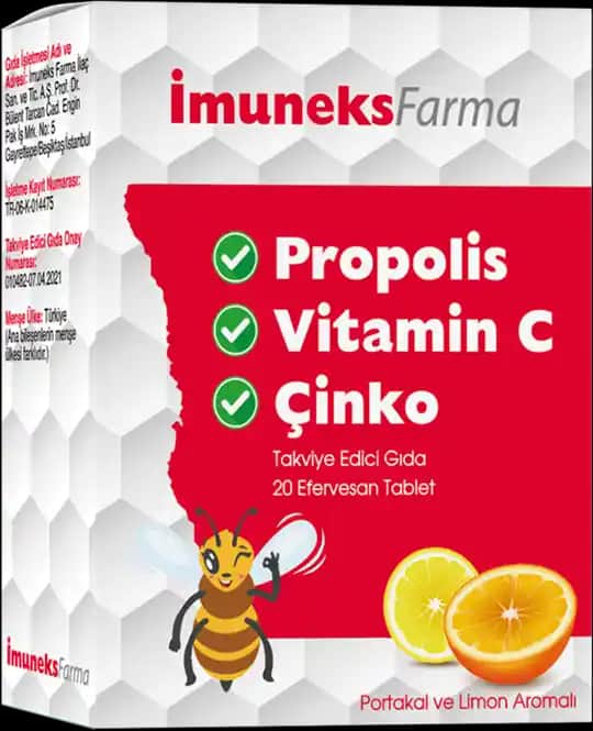 Propolis, Çinko ve C Vitamini: Doğal Güzellik ve Sağlık İçin En Güçlü Bileşenler