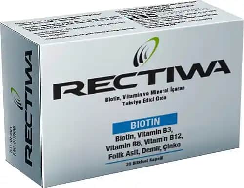 Rectiwa Biotin ile Saç ve Cilt Sağlığınızı Güçlendirin Doğal ve Güvenilir Takviye Çözümü