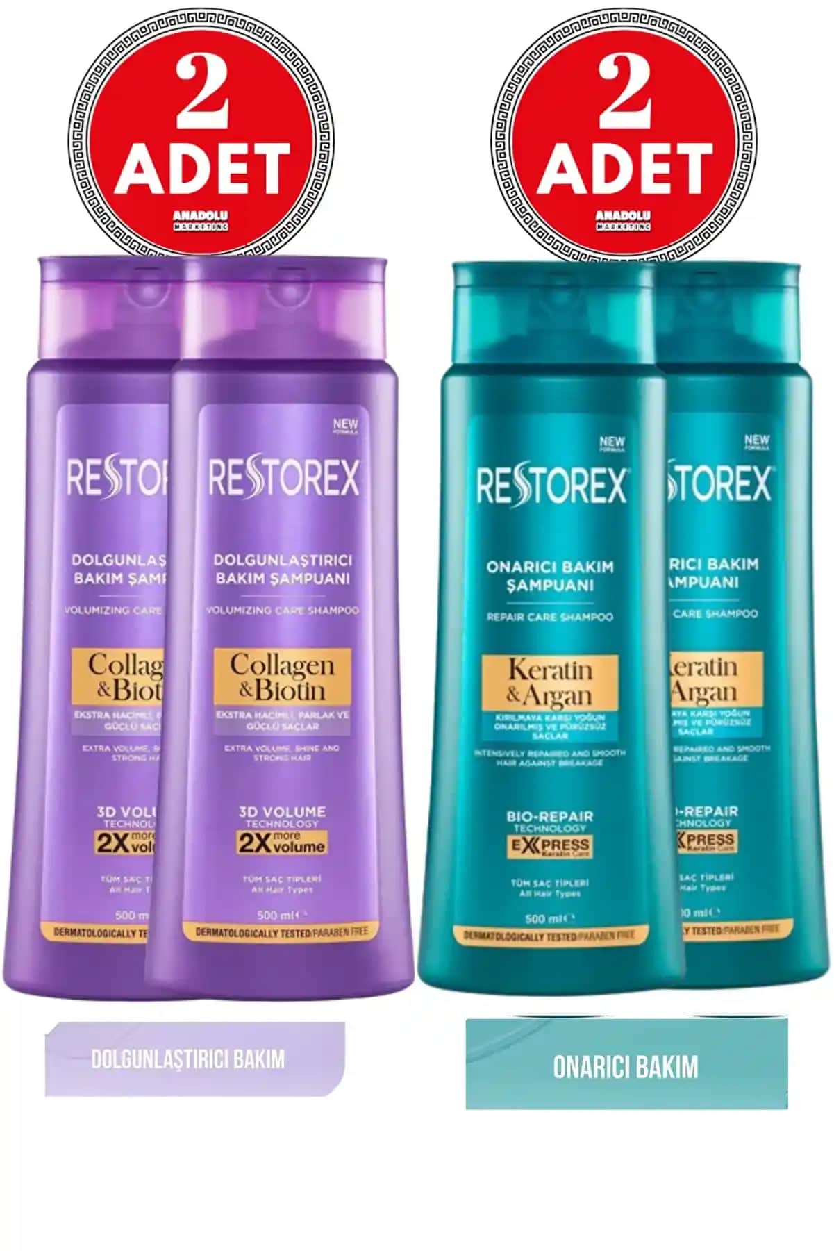 RestoreX Keratin Şampuanı ile Saçlarınızı Güçlendirin ve Parlaklık Kazanın