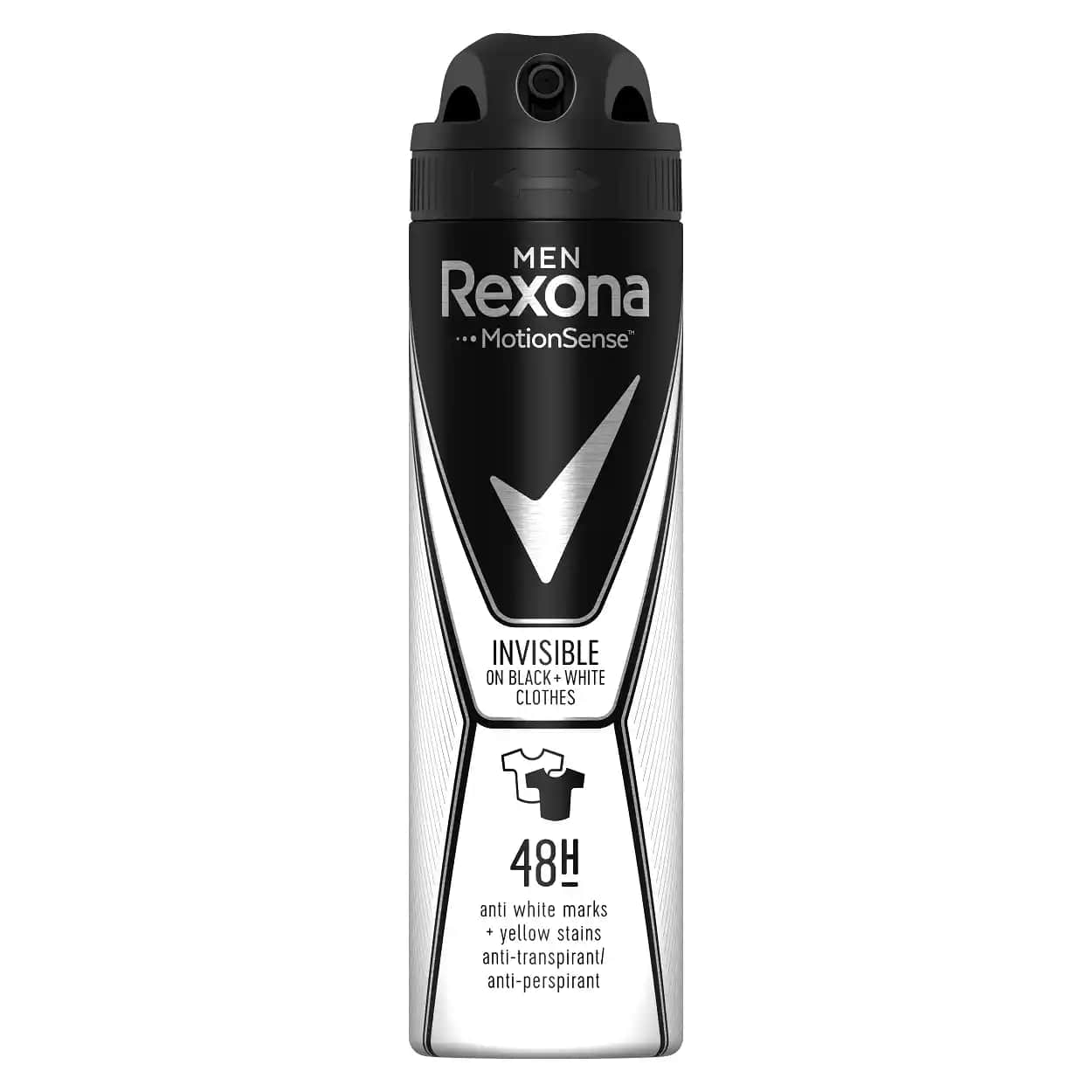 Rexona Invisible Black and White: Siyah ve Beyaz Giyimlerde Güvenle Kullanılan Deodorant