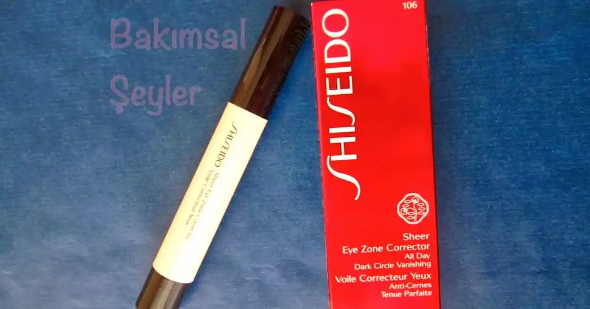 Shiseido Göz Altı Kapatıcı: Yüksek Kaliteli ve Uzun Süreli Göz Çevresi Makyaj Ürünü