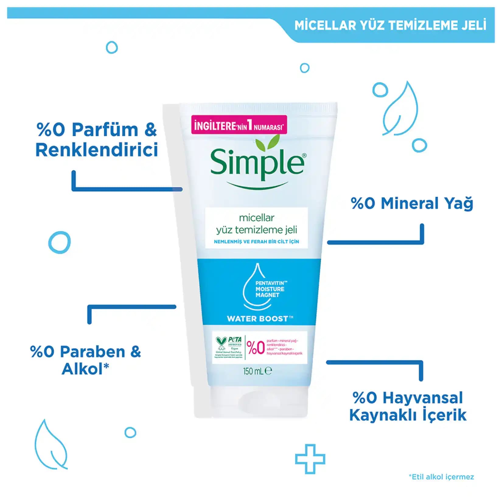 Simple Micellar Yüz Temizleme Jeli ile Hassas ve Etkili Cilt Temizliği Rehberi