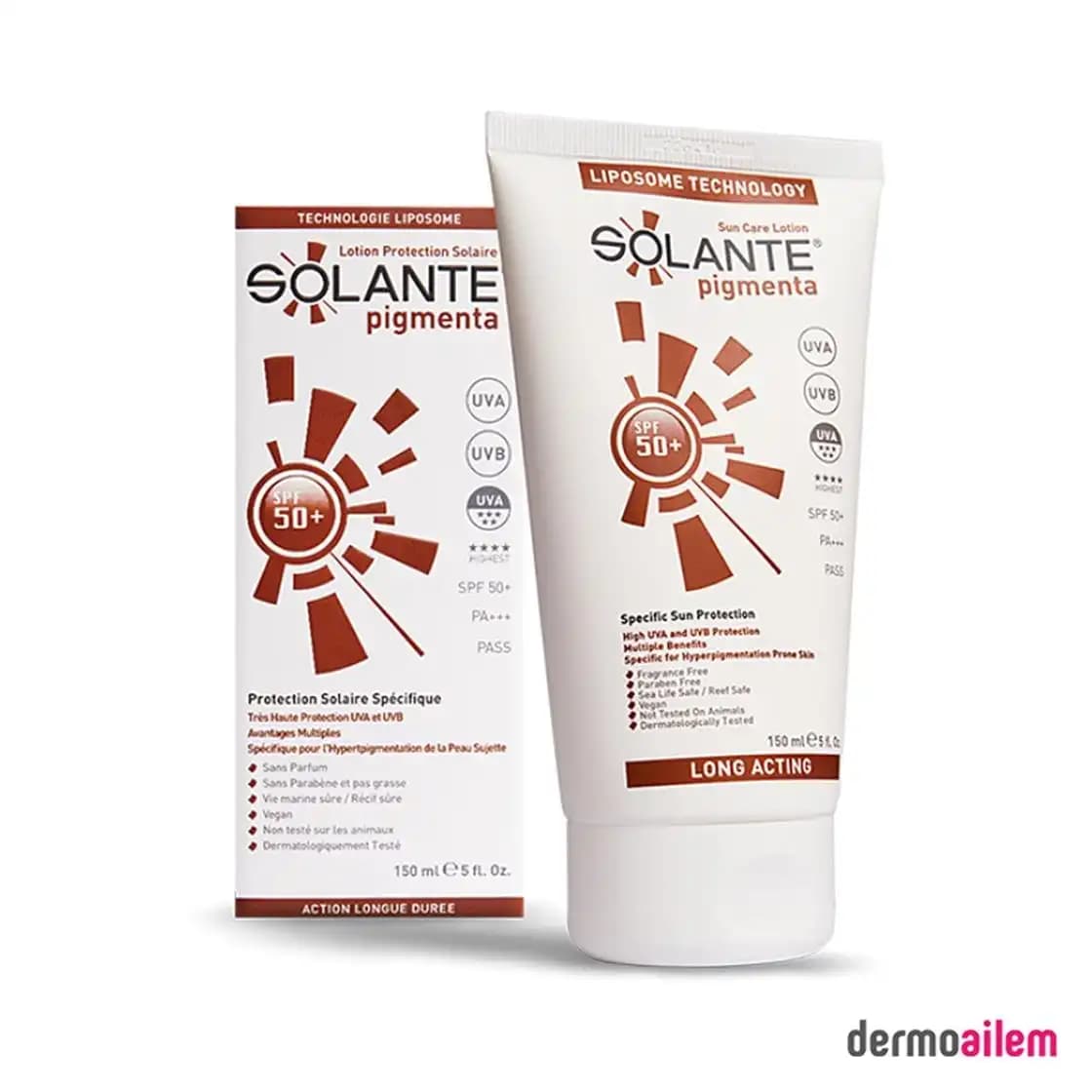 Solante Pigmenta SPF 50+ Güneş Kremi: Yüksek Koruma ve Cilt Sağlığını Destekleyen Ürün