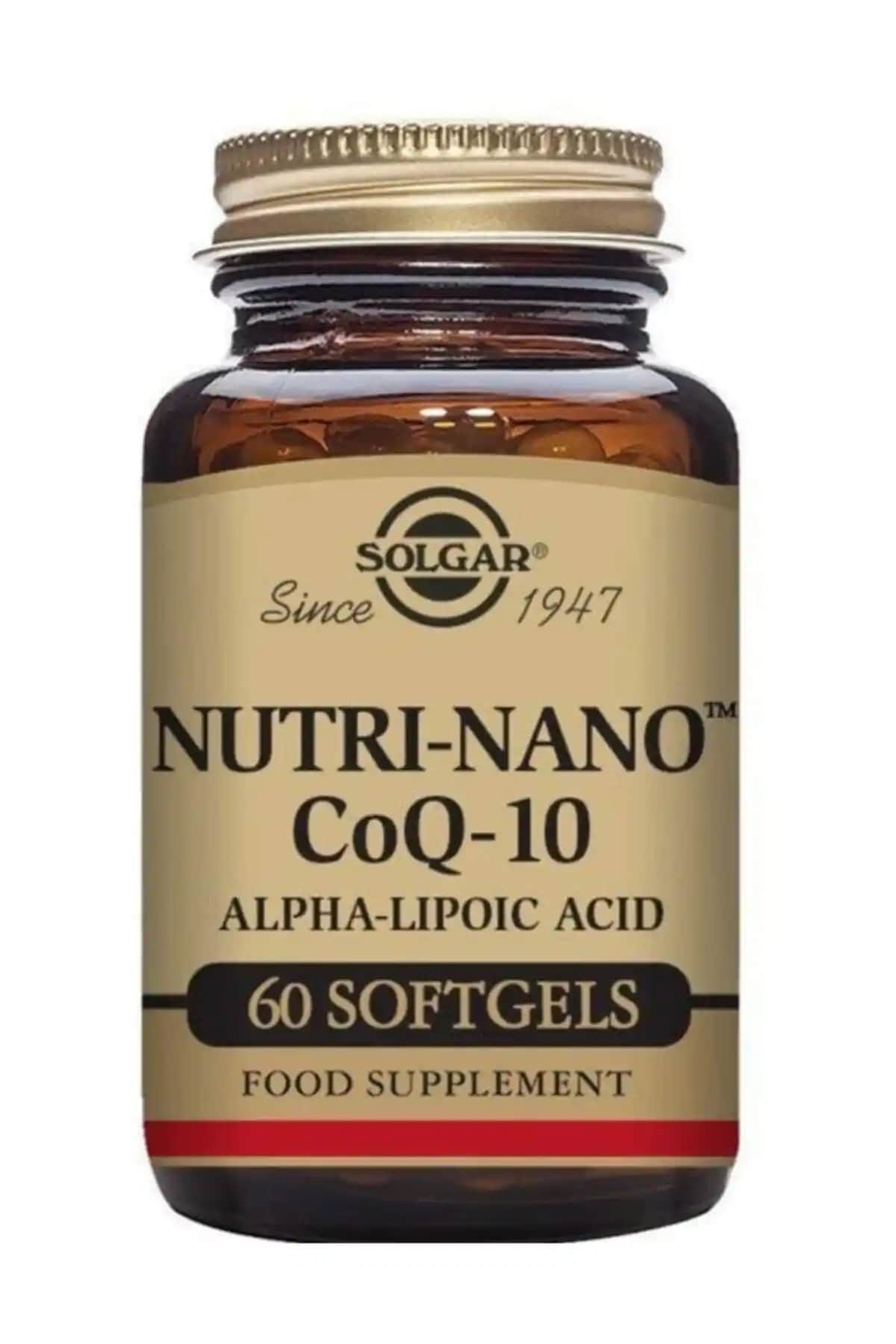 Solgar Nutri-Nano CoQ10 ve Alpha Lipoik Asit ile Sağlığınızı Güçlendirin