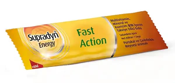 Supradyn Enerji Hızlı Etki: Günlük Enerjiyi Artıran Güvenilir Takviye Ürünü