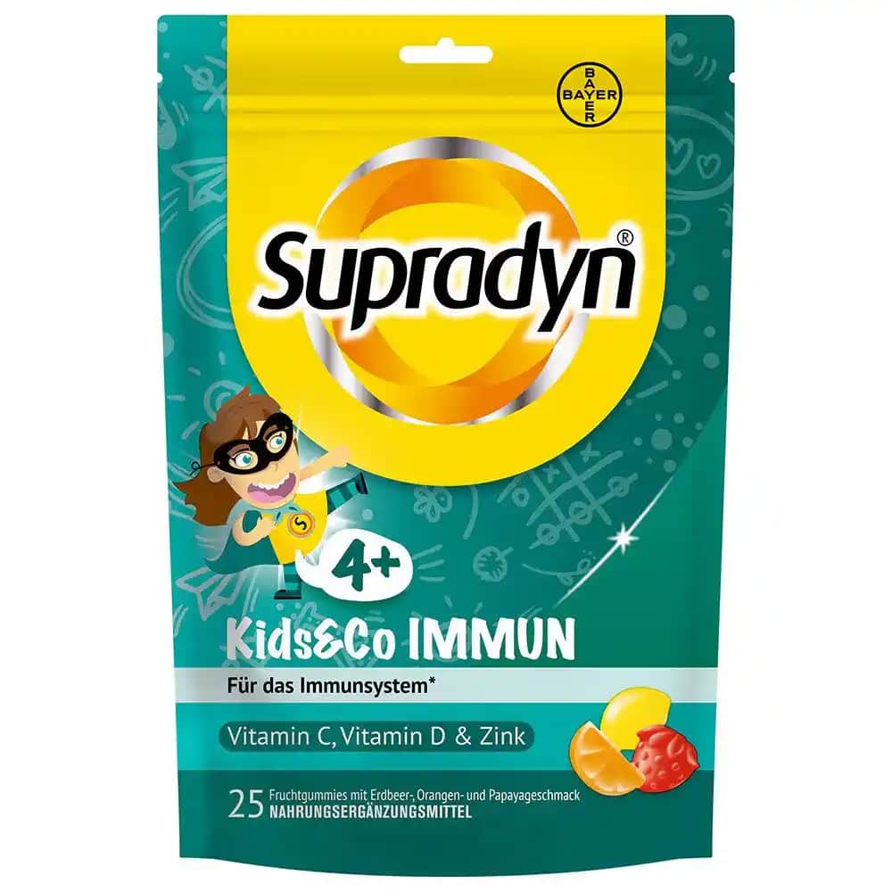 Supradyn Kids: Çocuklar İçin Güçlü ve Güvenilir Multivitamin Çözümü