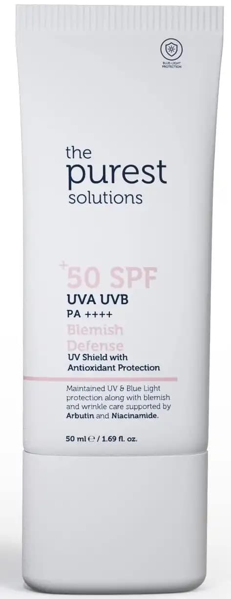 The Purest Solutions 50 SPF Güneş Koruyucu ve Lekeleri Önleyici Krem İncelemesi